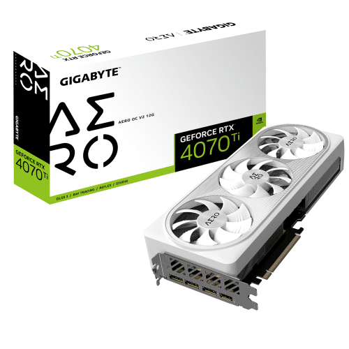 GB GEFORCE RTX 4070 TI AERO OC V2 12GB "N407TAERO OCV2-12G"