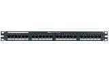 PANDUIT NK6PPG24Y Punchdown Patch Panel Cat 6 UTP Flat 24 Port 1U "NK6PPG24Y"