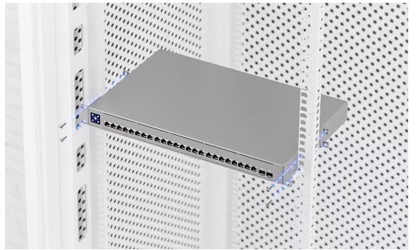 UBIQUITI UNIFI SWITCH 24-PORT ENTERP "USW-ENTERPRISEXG24" — miniatură