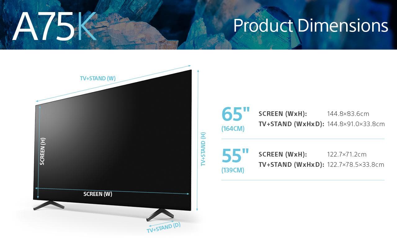OLED TV 55" SONY XR55A75KAEP "XR55A75KAEP" — miniatură