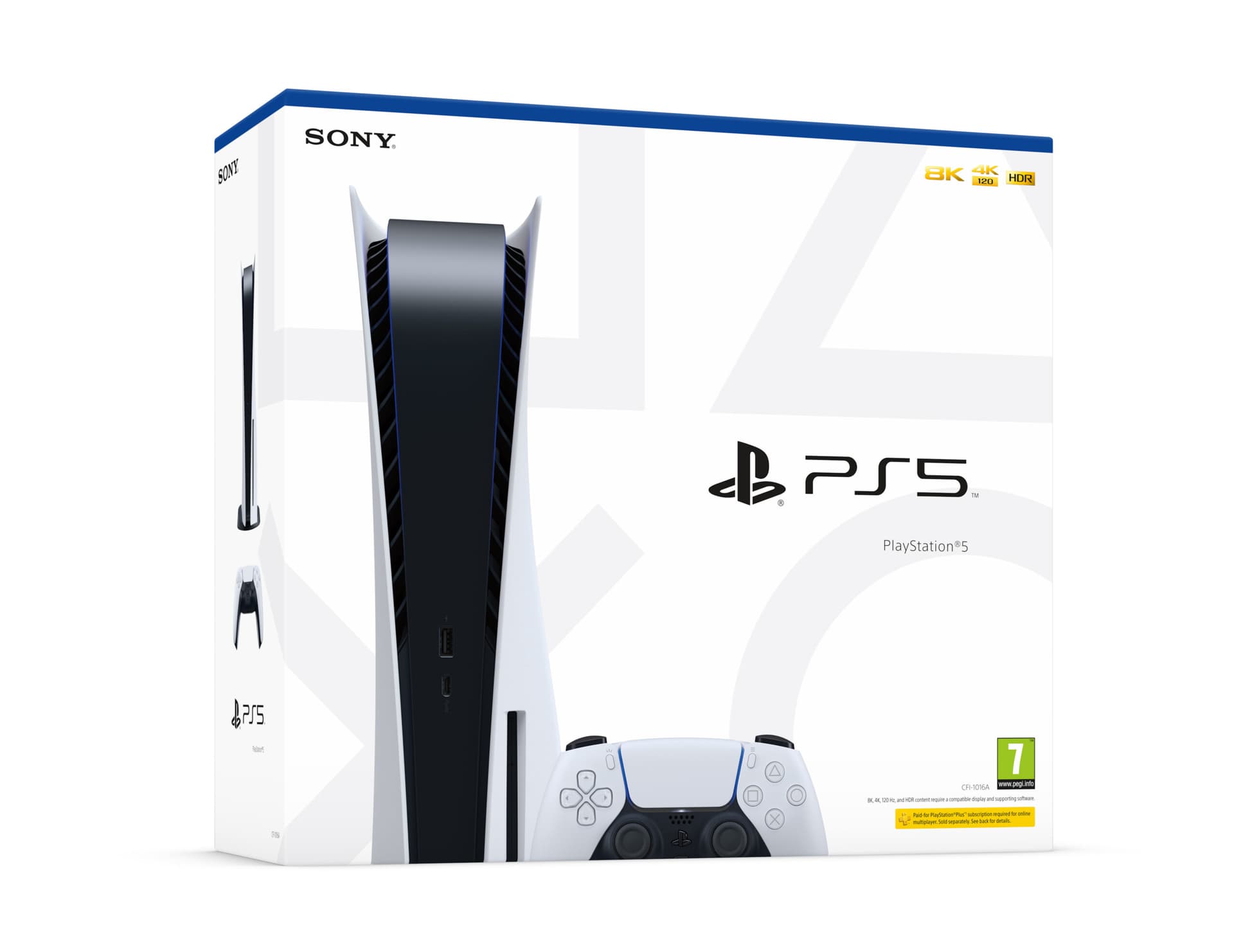 CONSOLA Sony PS5 (Disk) Spielekonsole 825GB SSD C-Chassis 46501370 "168522" 0711719423898 — miniatură