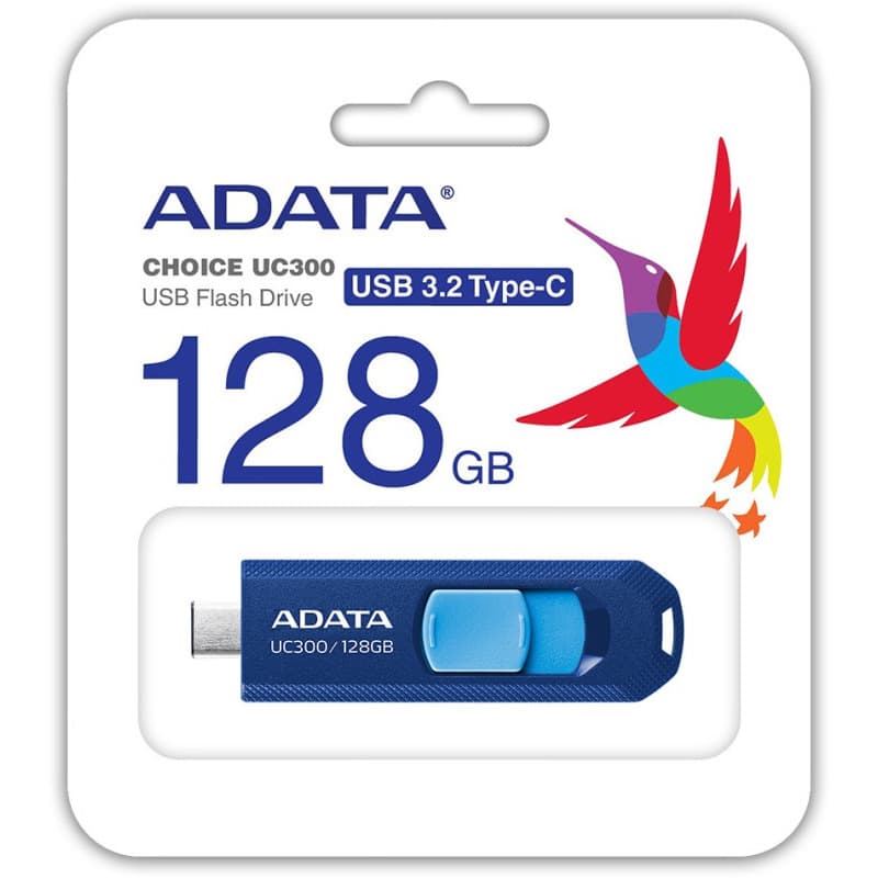 USB 128GB ADATA ACHO-UC300-128G-RNB "ACHO-UC300-128G-RN" — miniatură