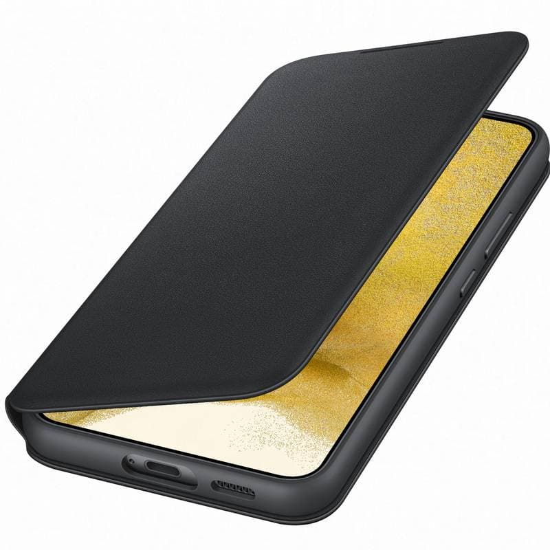 Galaxy S22; Smart LED View Cover; Black "EF-NS901PBEGEE" — miniatură