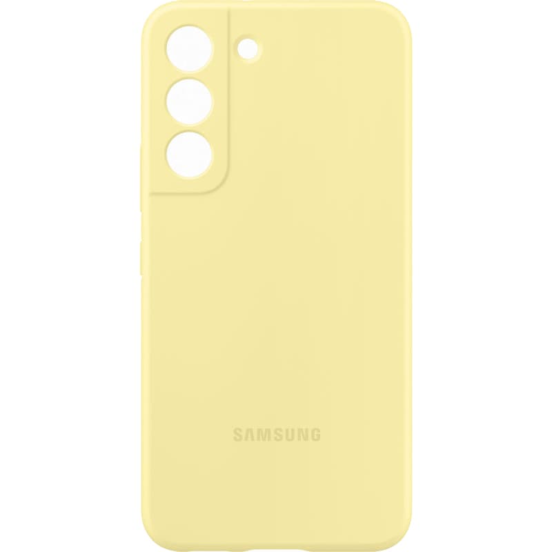 Galaxy S22; Silicone Cover; Yellow "EF-PS901TYEGWW"