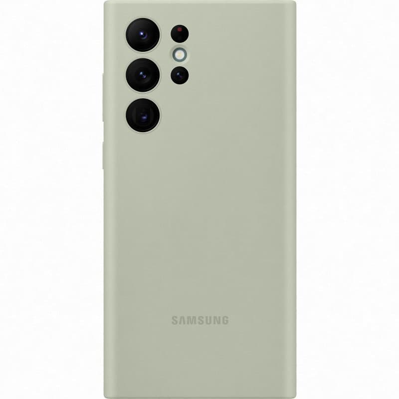 Galaxy S22 Ultra; Silicone Cover; Olive Green "EF-PS908TMEGWW" — miniatură