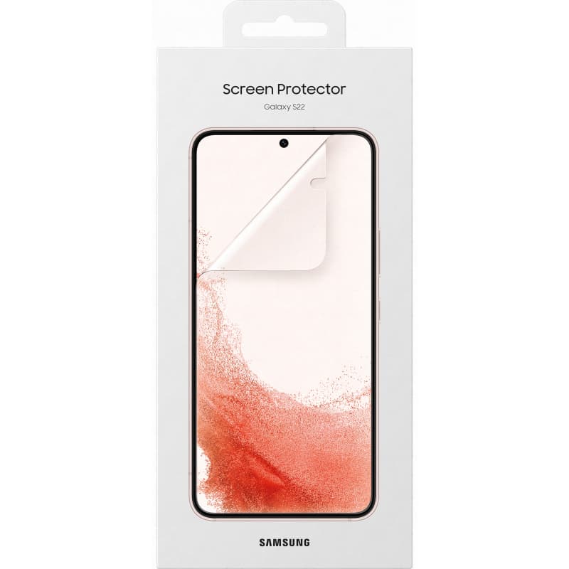 Galaxy S22; Screen Protector Plastic; Transparent "EF-US901CTEGWW" — miniatură