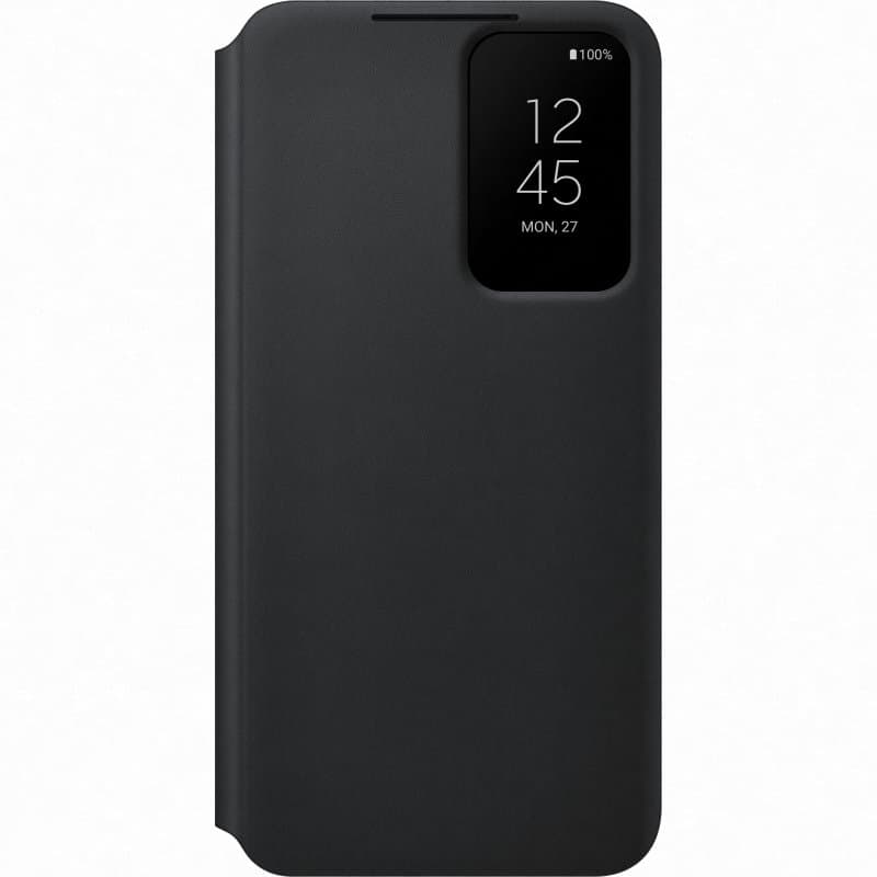 Galaxy S22; Smart Clear View Cover; Black "EF-ZS901CBEGEE" — miniatură