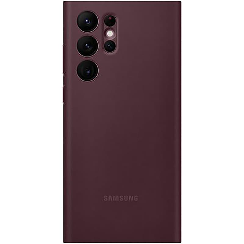 Galaxy S22; Smart Clear View Cover; Burgandy "EF-ZS901CEEGEE"