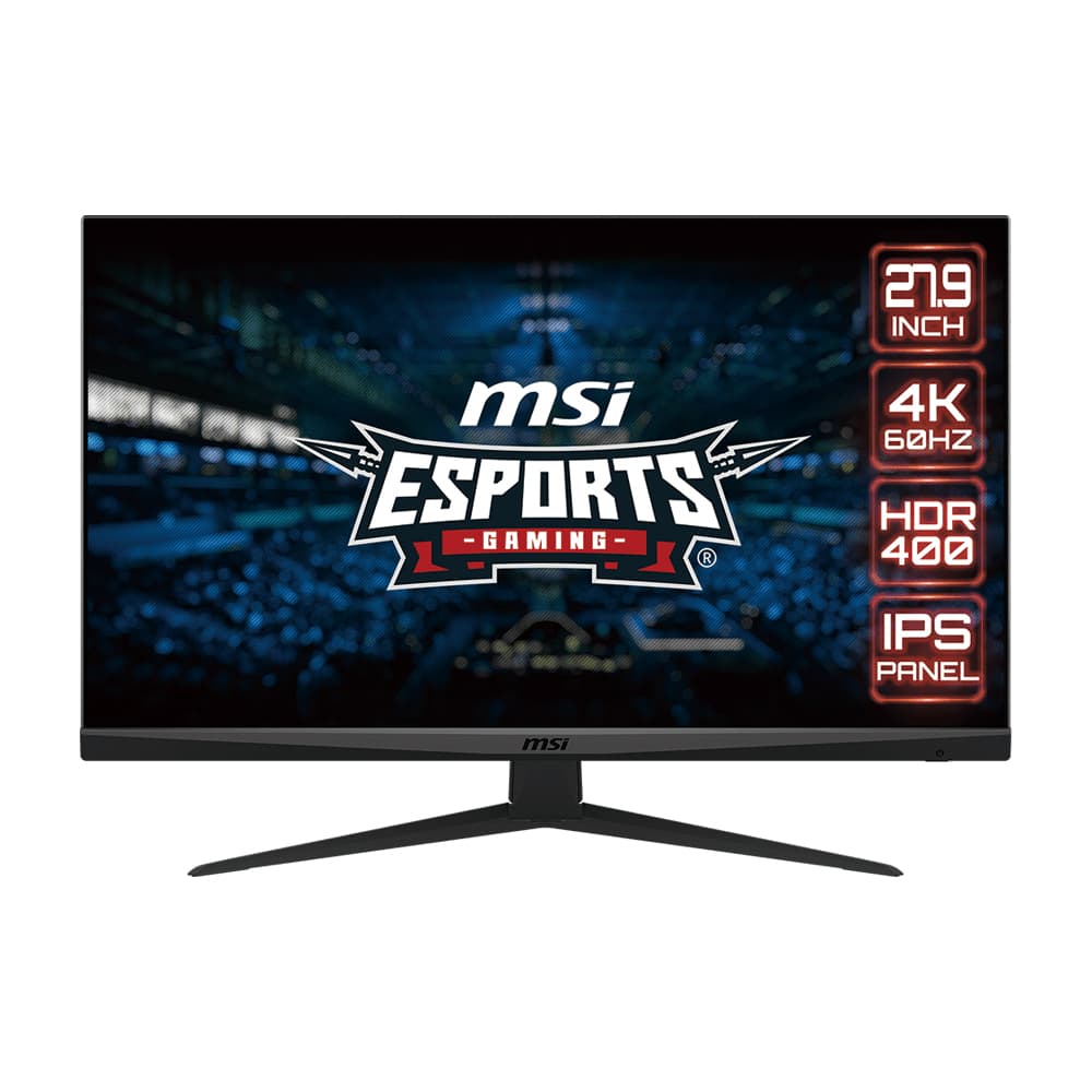MSI G281UV 27.9inch IPS Flat 3840x2160 60Hz 4ms 2xHDMI DP 3y Warranty "G281UV"