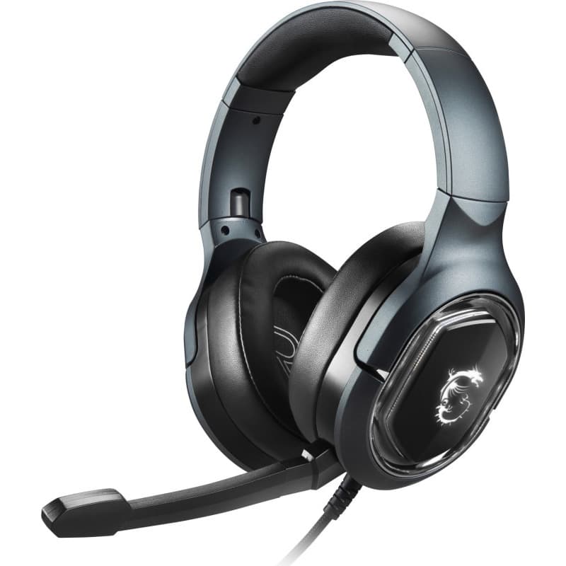 MSI Immerse GH30 virtual 7.1 surround sound USB Over-ear GAMING Headset with In-line controller RGB Mystic Light "IMMERSE GH50"