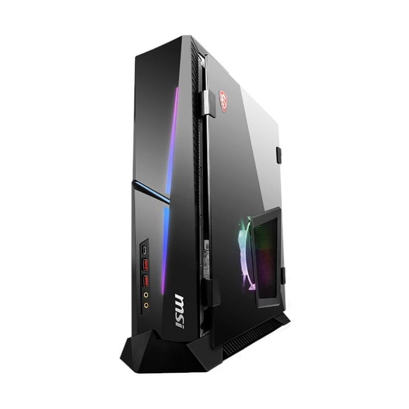 MSI MEG Trident X 11TE-1634EU Intel Core i7-11700K 2x16GB 1TB M.2 PCIE + 1TB RTX 3080 VENTUS 3X 10G 802.11 AX + BT 5.2 W10M Black, "MEG TRIDENT X 11TE-1634EU" — miniatură