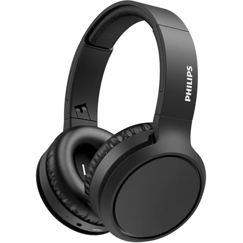 Casti audio over the ear Philips TAH5205BK/00, negru, "TAH5205BK/00"