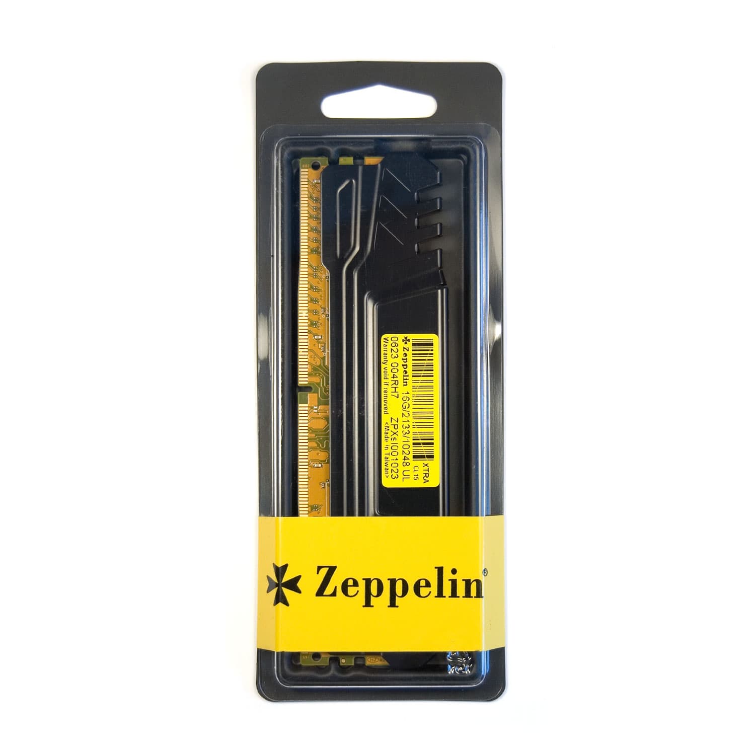 MEMORIE DDR Zeppelin DDR4 16GB frecventa 2133 MHz, 1 modul, radiator, retail "ZE-DDR4-16G2133-RD"