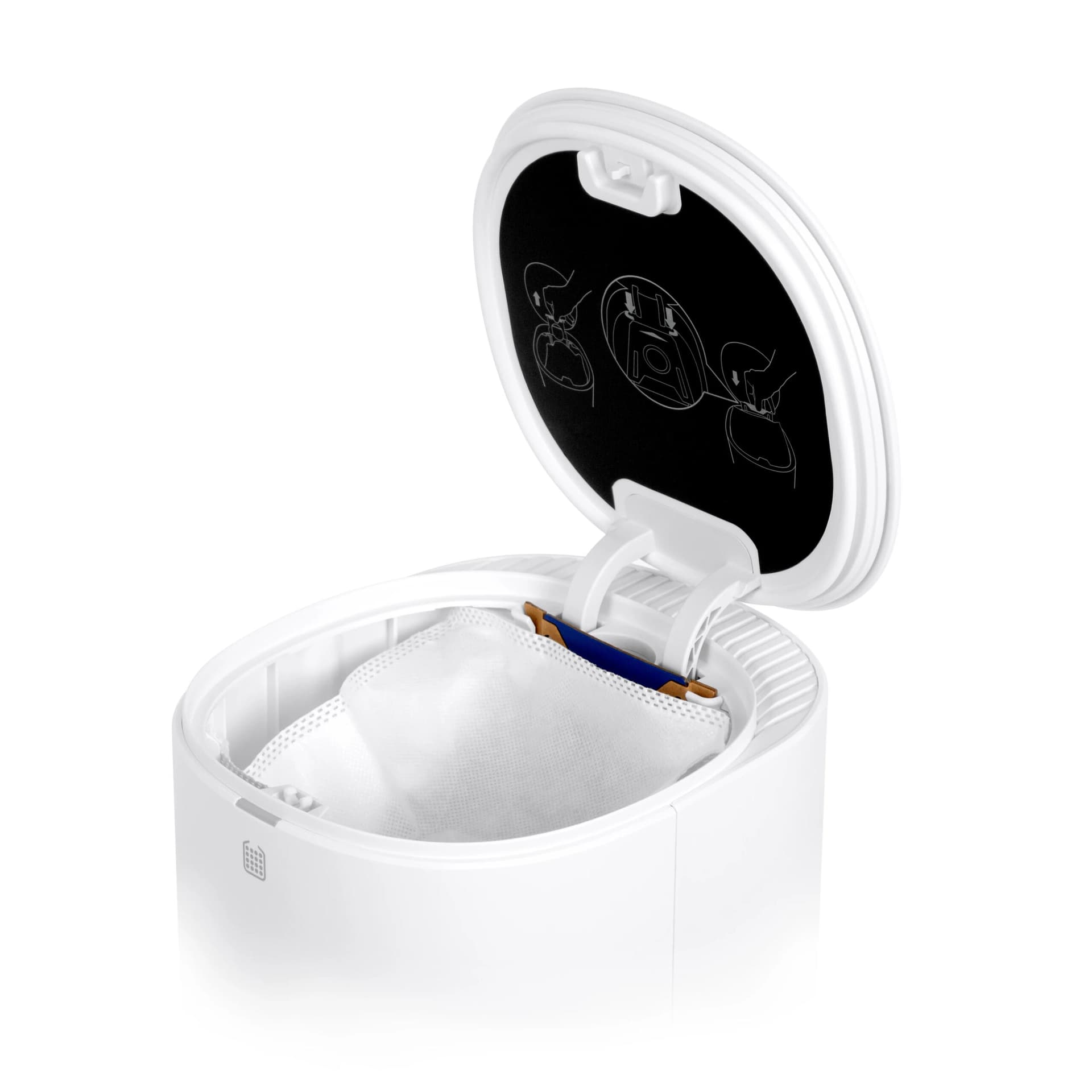 Statie de golire automata CH1918 White Ecovacscompatibila T9/T9+/OZMO T8 Family/N8/N8 PRO "CH1918 WHITE" — miniatură