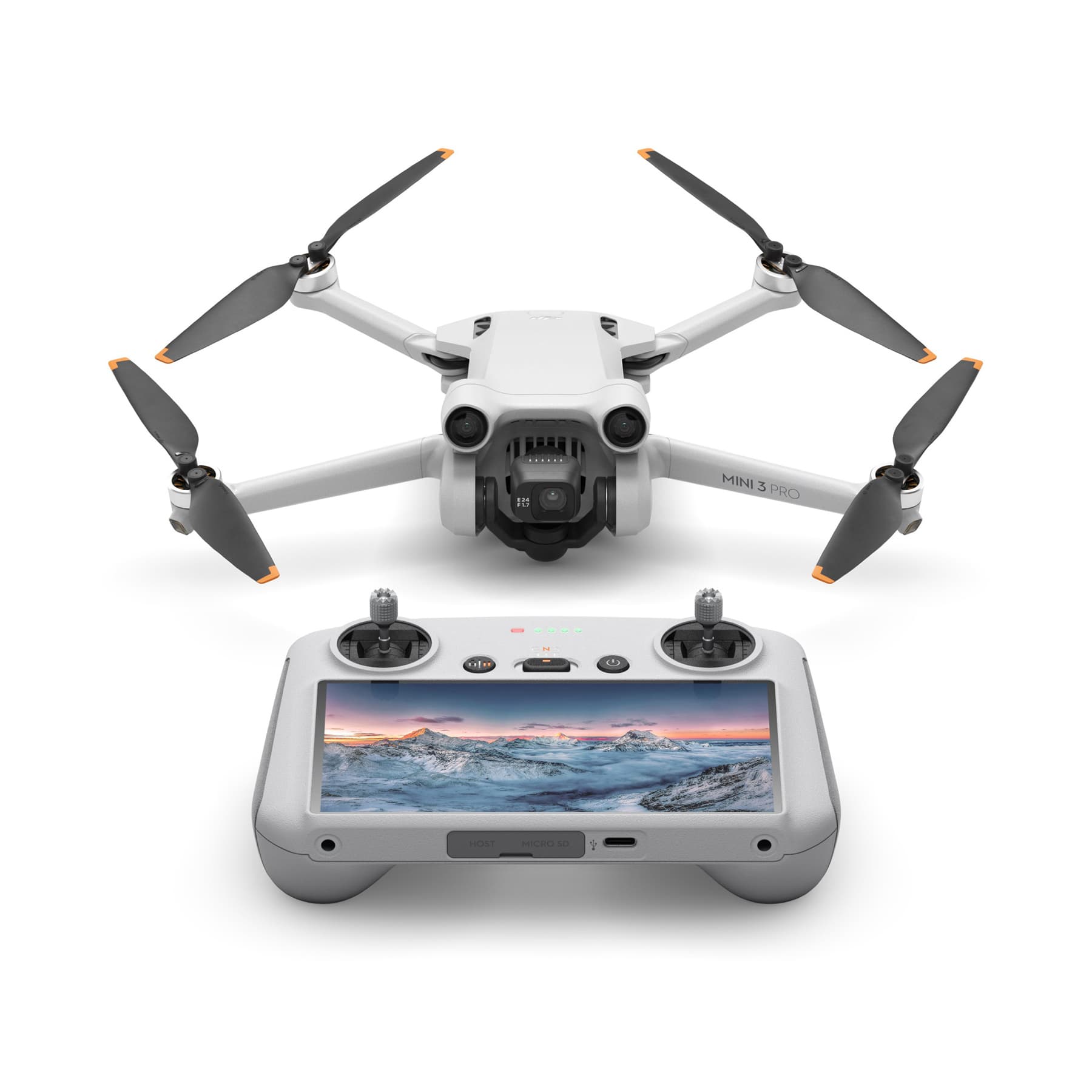 Drona DJI Mini 3 PRO + Smart Controller "CP.MA.00000492.01" — miniatură