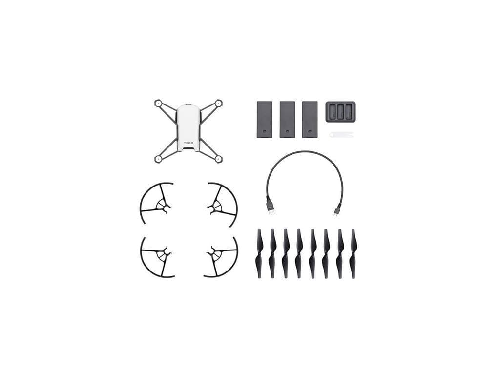 Kit Drona DJI Tello Boost Combo, HD720P30, 5MPTransm. L 100m/H 30m, auton. 13min, 80g "CP.TL.00000015.01" — miniatură