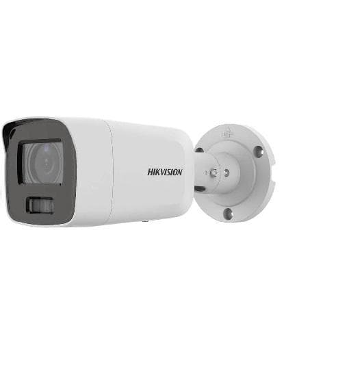 CAMERA IP Hikvision, bullet pt. interior | exterior, dist. IR fixa 4 mm, tip lentila 40 m, 8 Mpx, microfon, PoE, slot SD card, "DS-2CD2087G2-LU4C"