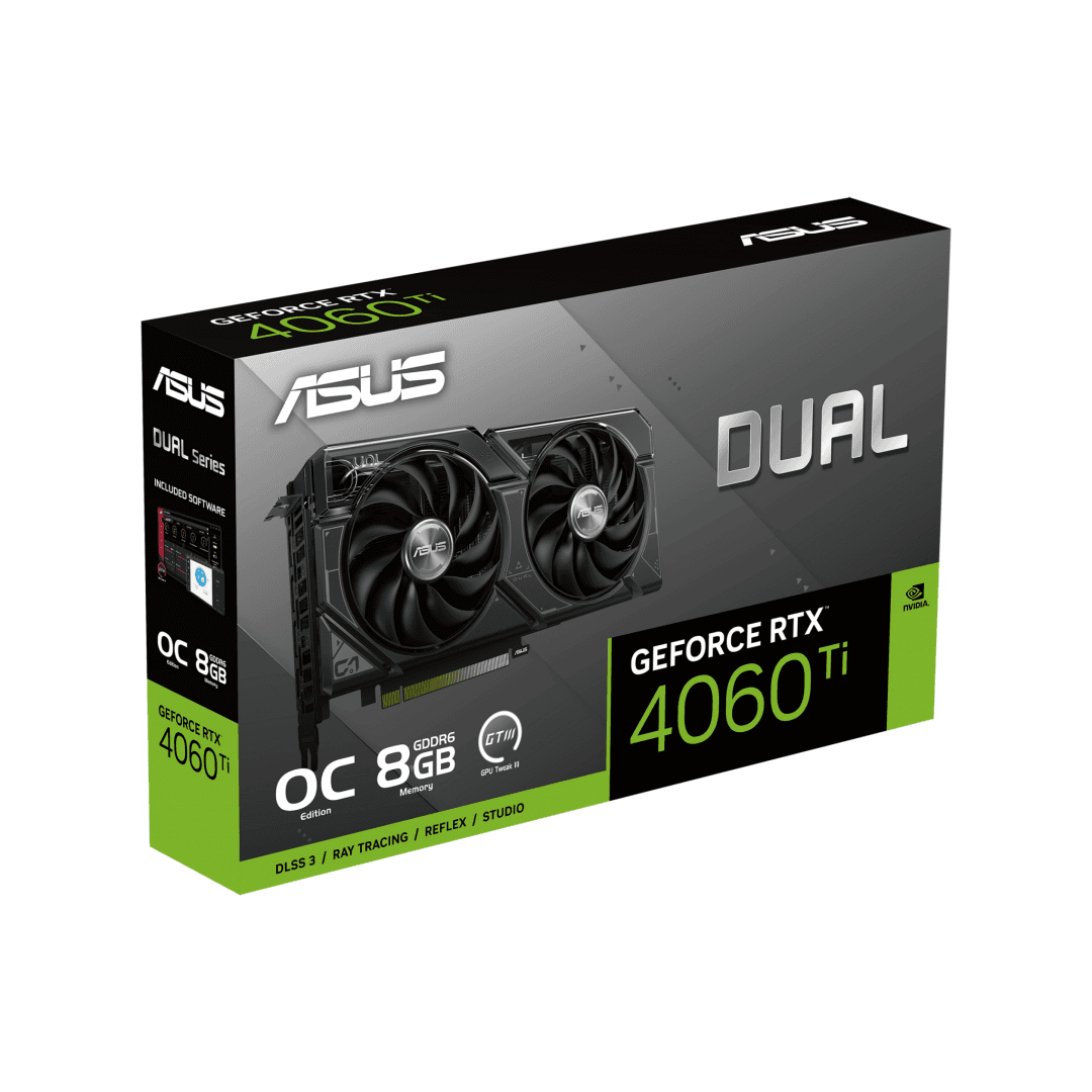VGA Asus Dual RTX 4060 Ti OC 8GB "DUAL-RTX4060TI-O8G"