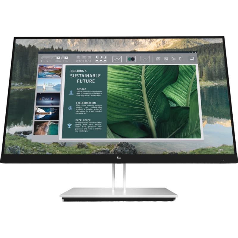 HP E24u G4 23.8inch IPS FHD 16:9 1000:1 250cd/m2 5ms HDMI DP USB-C USB hub, "189T0AA#ABB"