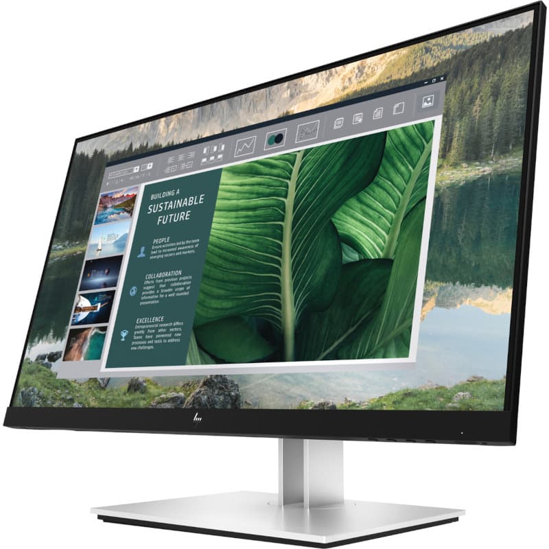 HP E24u G4 23.8inch IPS FHD 16:9 1000:1 250cd/m2 5ms HDMI DP USB-C USB hub, "189T0AA#ABB" — miniatură