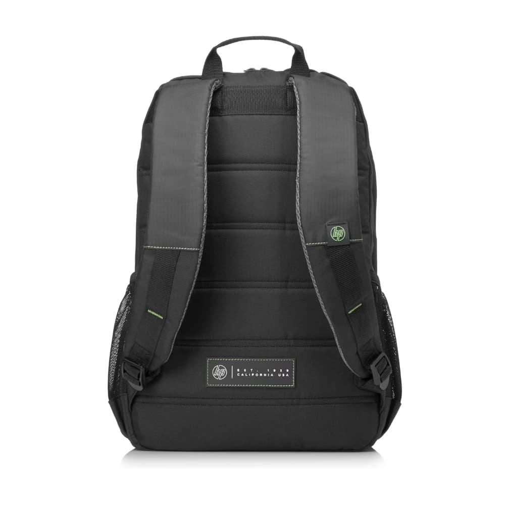 HP 15.6inch Active Backpack Black/Mint Green "1LU22AA#ABB" — miniatură