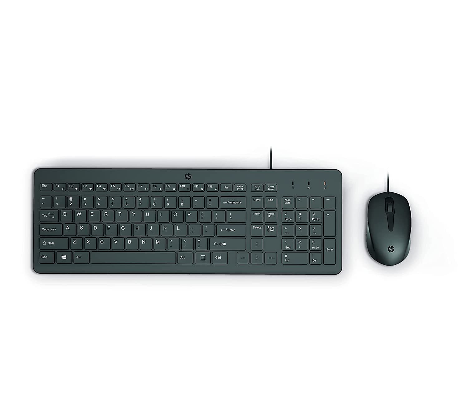 HP 150 Wired Mouse and Keyboard (EN) "240J7AA#ABB"