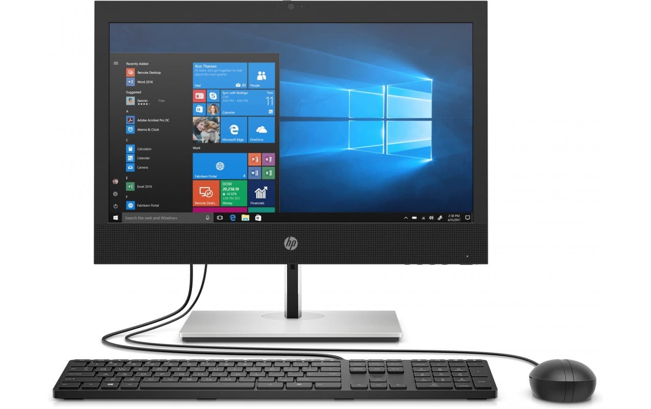 HP ProOne 440 G6 Intel Core i5-10500T 23.8inch FHD AG 16GB 512GB SSD W10P, "295A0EA#ABB"