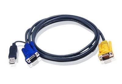 I/O ACC CABLE USB KVM 1.8M/3 IN 1 SPDH 2L-5202UP ATEN "2L-5202UP"