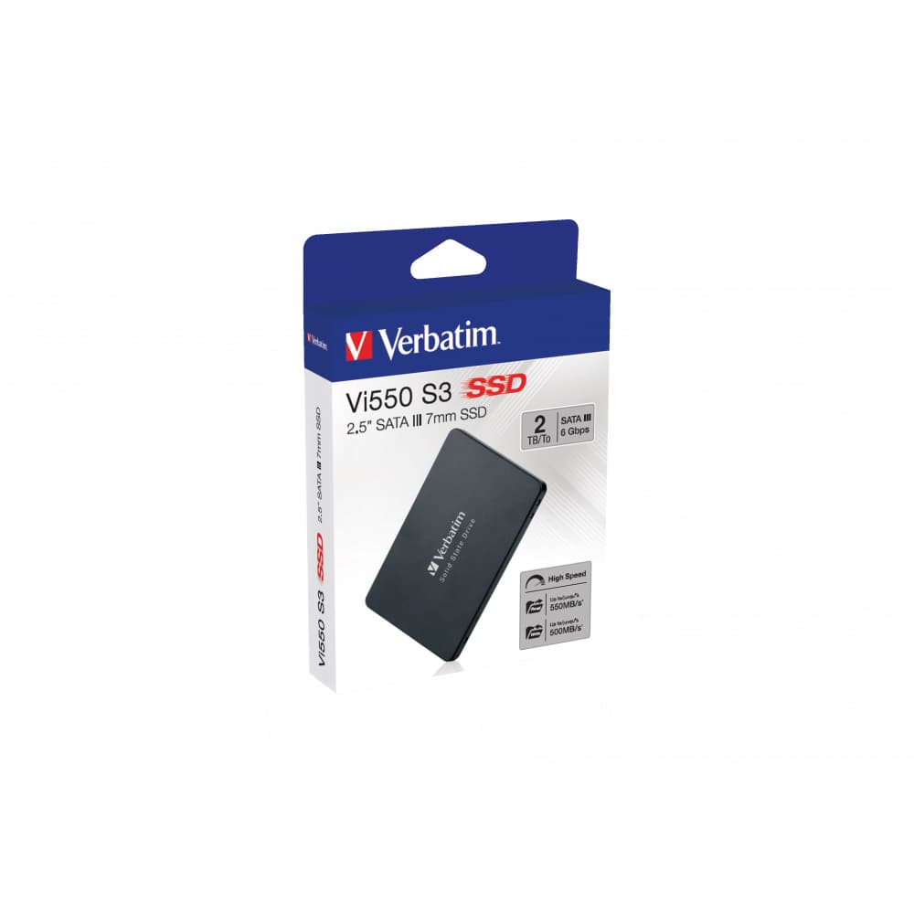 SSD Verbatim Vi550 S3 2TB 2.5" SATA III, 550MB/s "49354" — miniatură