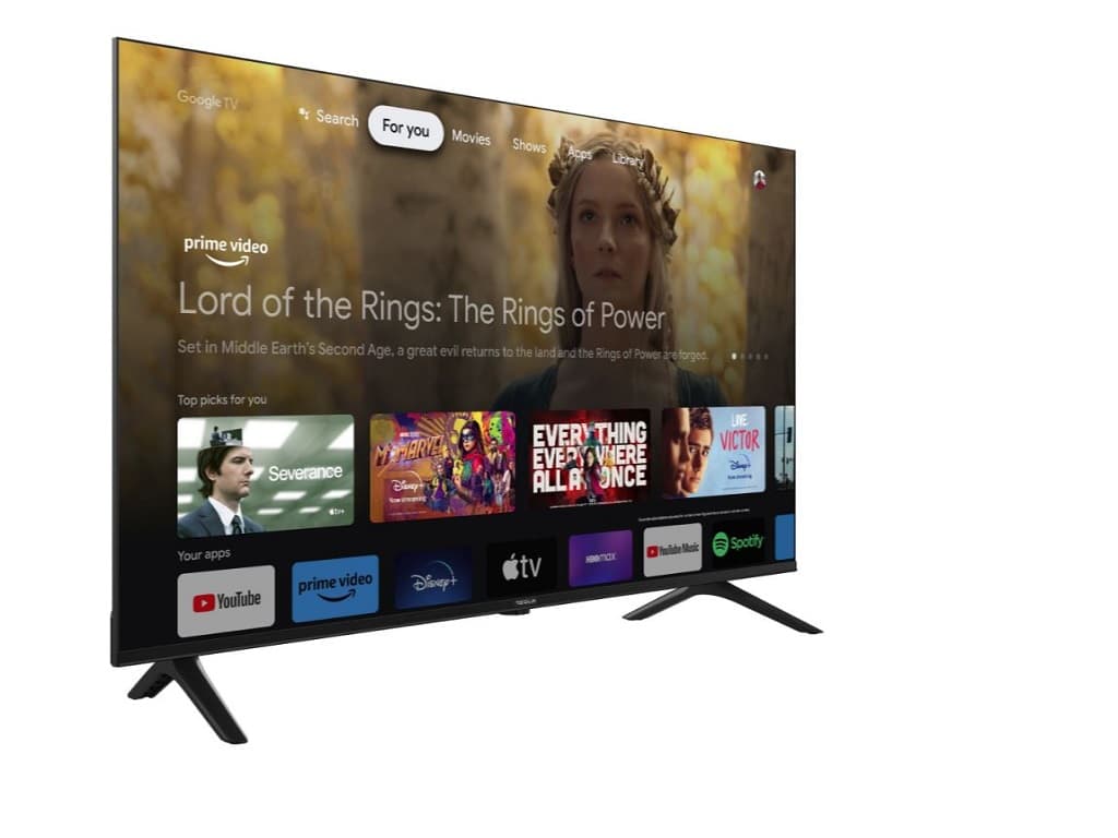 Tesla Google TV DLED 50S635BUS, 127 cm, UHD, blackDVB-T2/C/S2, 300 cd/m, CI+, VESA 200x200mm "50S635BUS" — miniatură