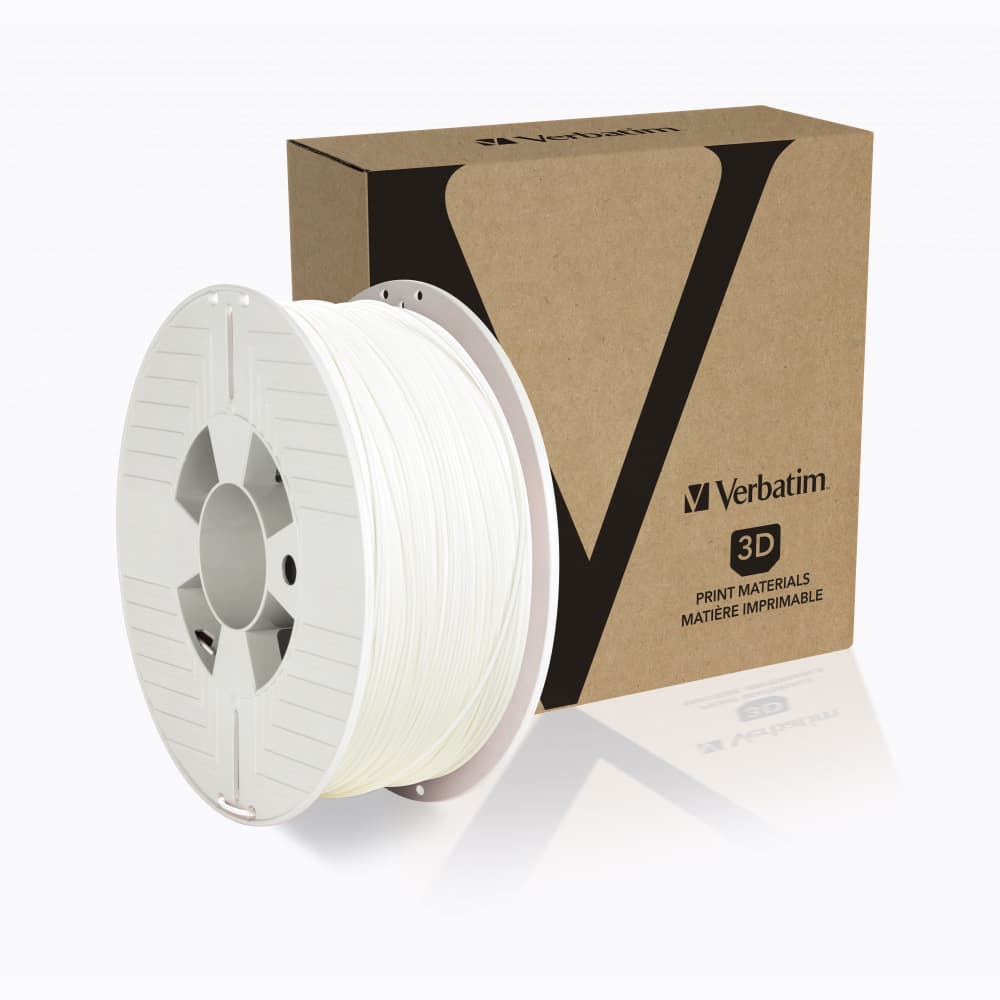 FILAMENT 3D PRINTER VERBATIM PET-G, 1.75MM, 1KG, ALB "55050"