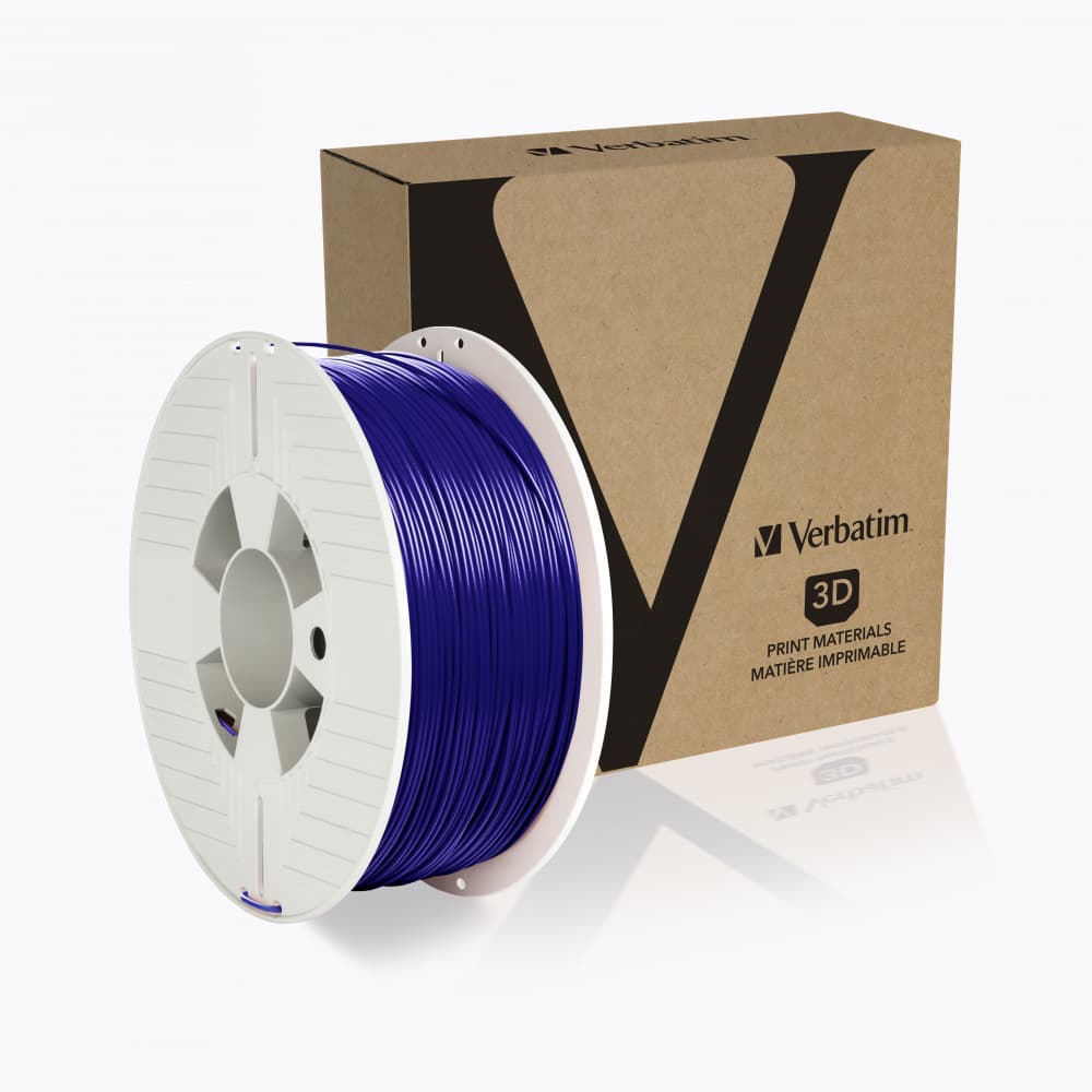 FILMANET 3D PRINTER VERBATIM PET-G, 1.75MM, 1KG, ALBASTRU "55055"