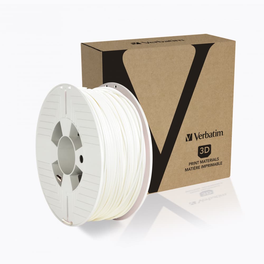 FILAMENT 3D PRINTER VERBATIM PET-G, 2.85MM, 1KG, ALB "55058"