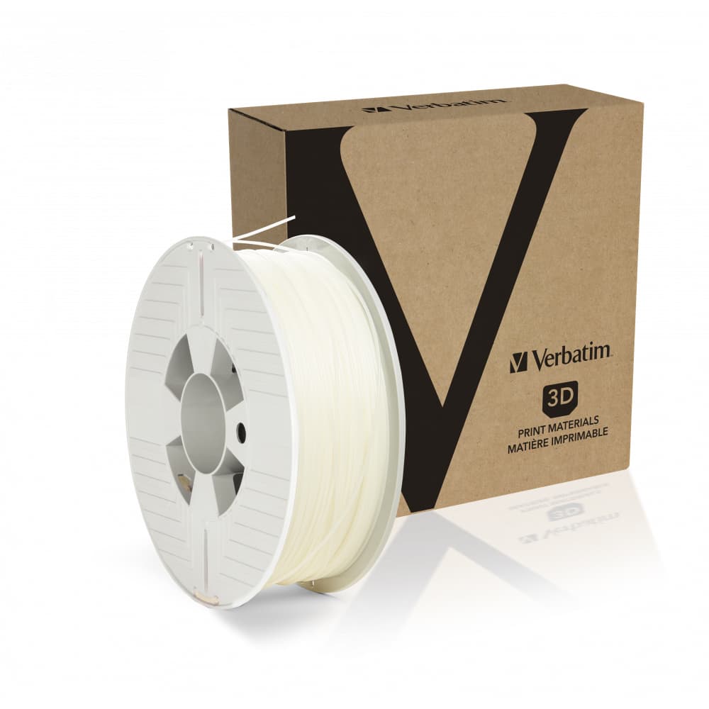 FILAMENT 3D PRINTER VERBATIM PP, 1.75MM, 500G, NATURAL "55952"