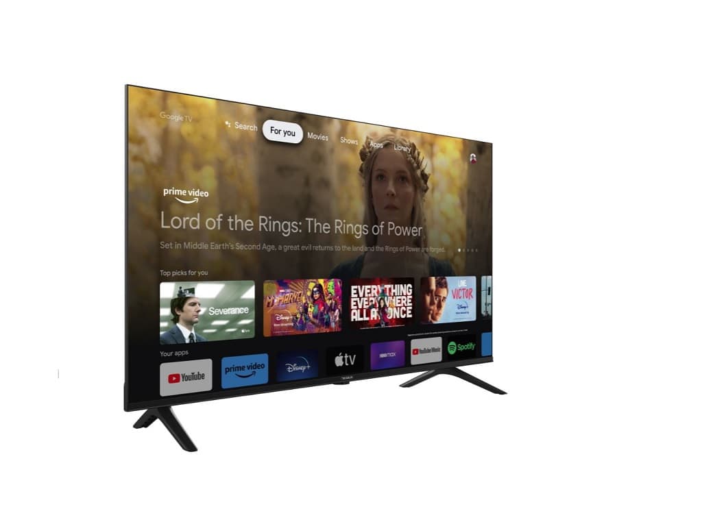 Tesla Google TV DLED 65S635BUS, 165 cm, UHD, blackDVB-T2/C/S2, 400 cd/m, CI+, VESA 400x200mm "65S635BUS"