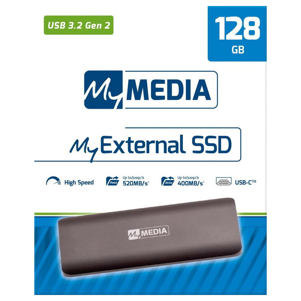 SSD Verbatim MyMedia 3.2 Gen 2 128GB 2.5" "69283" — miniatură