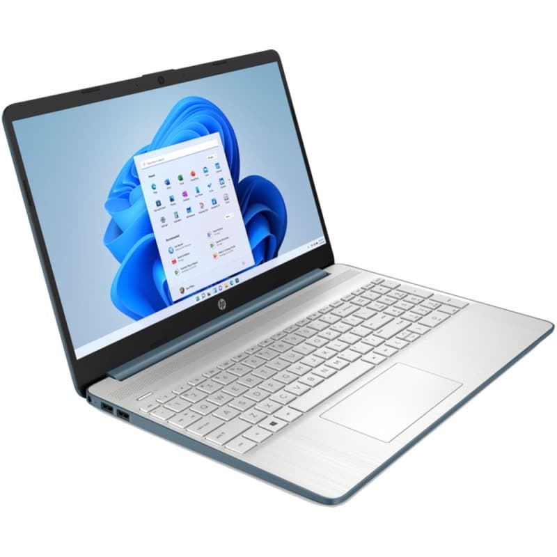 HP Laptop 15s-fq5018nq Intel Core i5-1235U 15.6inch FHD AG 8GB 512GB PCIe Intel Iris Xe W11H Spruce Blue "6M272EA#AKE" ( — miniatură
