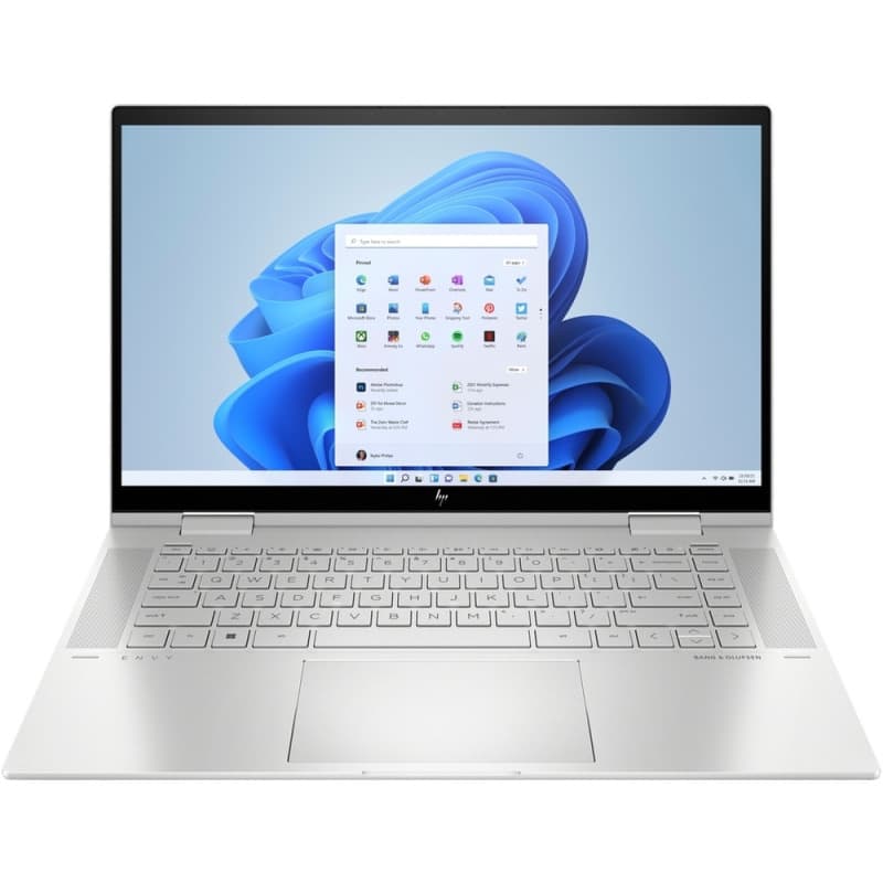 HP ENVY x360 15-ew0011nn Intel Core i7-1260P 15.6inch FHD OLED Touch 16GB 1TB PCIe Intel Iris Xe W11H Natural silver "6M3H6EA#ABB" (