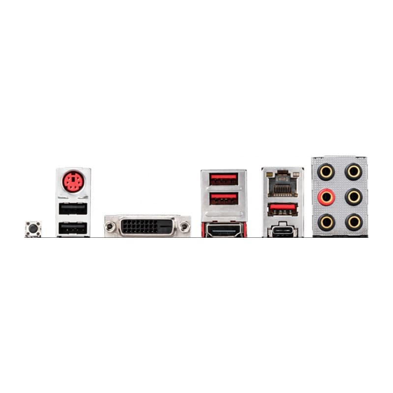 MSI B450 TOMAHAWK MAX II Supports 1st 2nd 3rd Gen AMD Ryzen DDR4 Memory 1xDVI 1xHDMI 2xUSB 2.0 1xUSB type C 3xUSB 3.2 1xPS/2, "B450 TOMAHAWK MAX II"