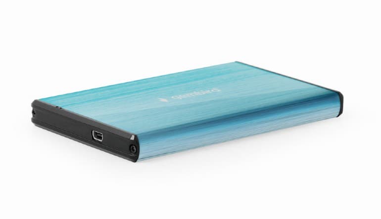 RACK extern GEMBIRD, pt HDD, 2.5 inch, S-ATA, interfata PC USB 3.0, aluminiu, albastru, "EE2-U3S-3-B"
