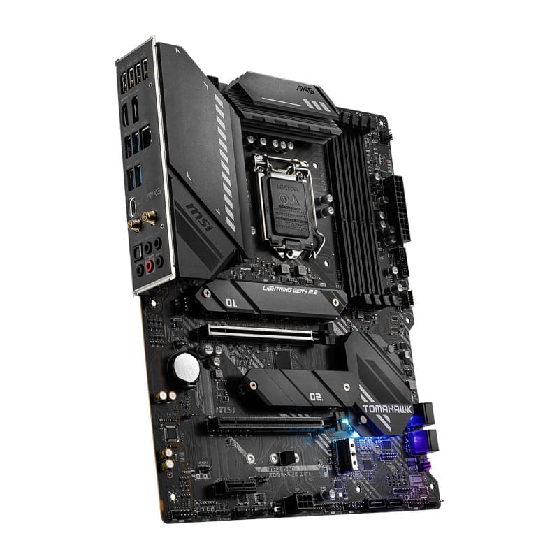 MSI MAG B560 TOMAHAWK WIFI Socket 1200 DDR4 up to 128GB 8xUSB 2.0 6xUSB 3.2, "MAG B560 TOMAHAWK WIFI" — miniatură