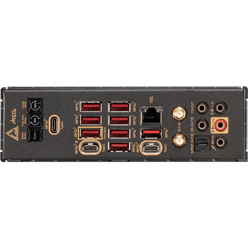 MSI MEG 670E ACE ATX MB AM5 4XDDR5 3x PCIe 5.0 x16 6xSATA 6Gbps M.2 Gen5x4 128Gbps 3xM.2 Gen4x4 64Gbps "MEG X670E ACE" — miniatură