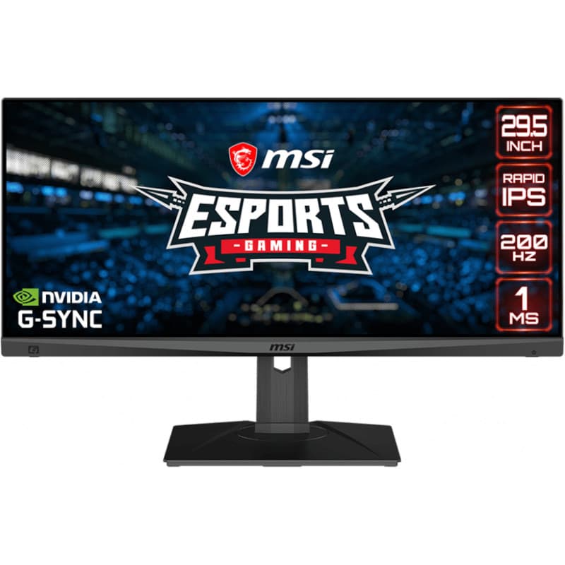 MSI Optix MAG301RF 29.5inch Rapid IPS WFHD 21:9 200Hz 300Cd/m2 1ms 2xHDMI DP USB Height, "OPTIX MAG301RF"