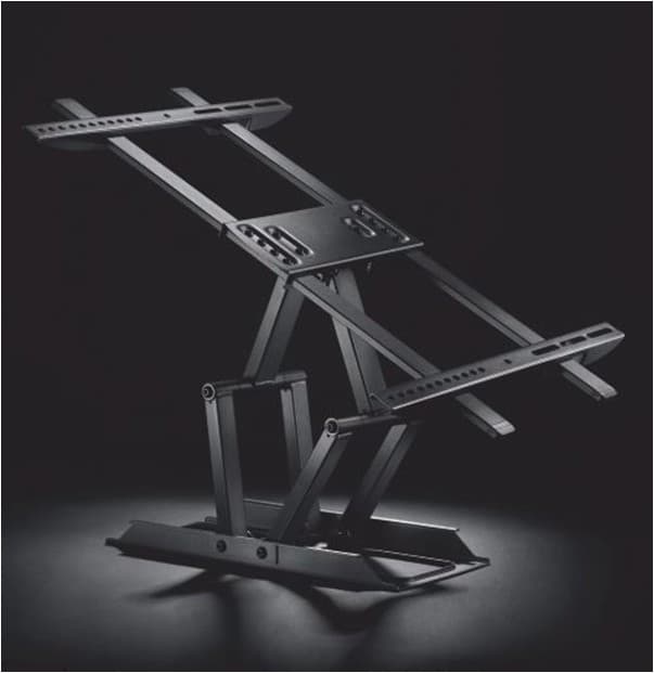 SUPORT de perete GEMBIRD, pt 1 TV/monitor plat, diag. max 37" - 80", rotatie, inclinare, pliere, max 60 kg, "WM-80ST-02" — miniatură