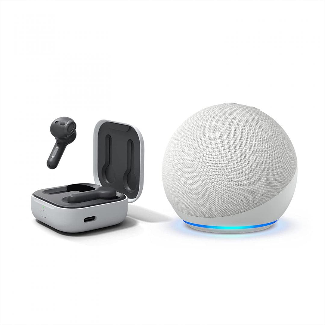 Amazon Echo Dot 5, with Alexa, White "B09B94RL1R" — miniatură