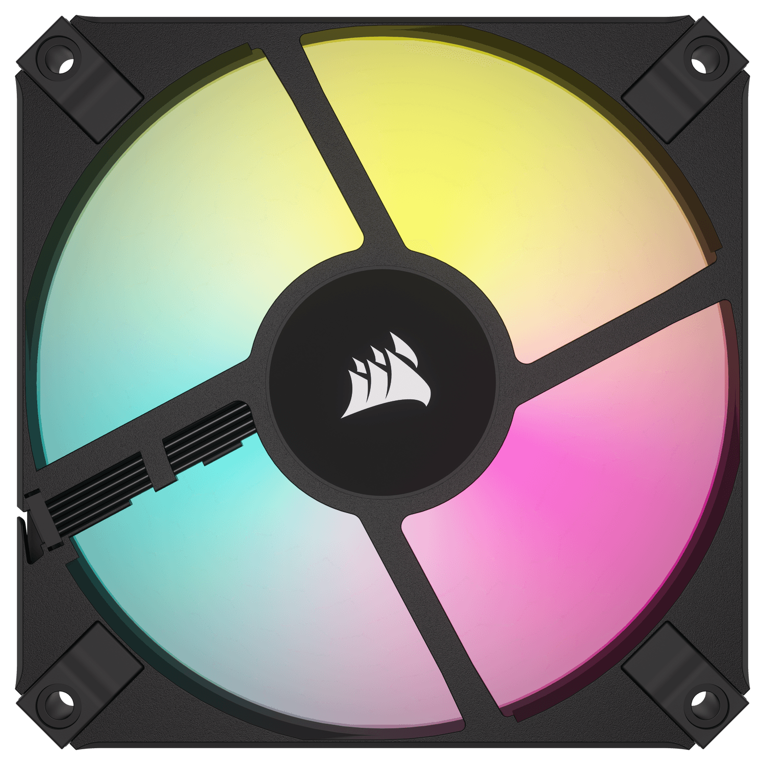 VENTILATOR Corsair, 120 mm 2000 rpm, LED RGB, "CO-9050162-WW" — miniatură