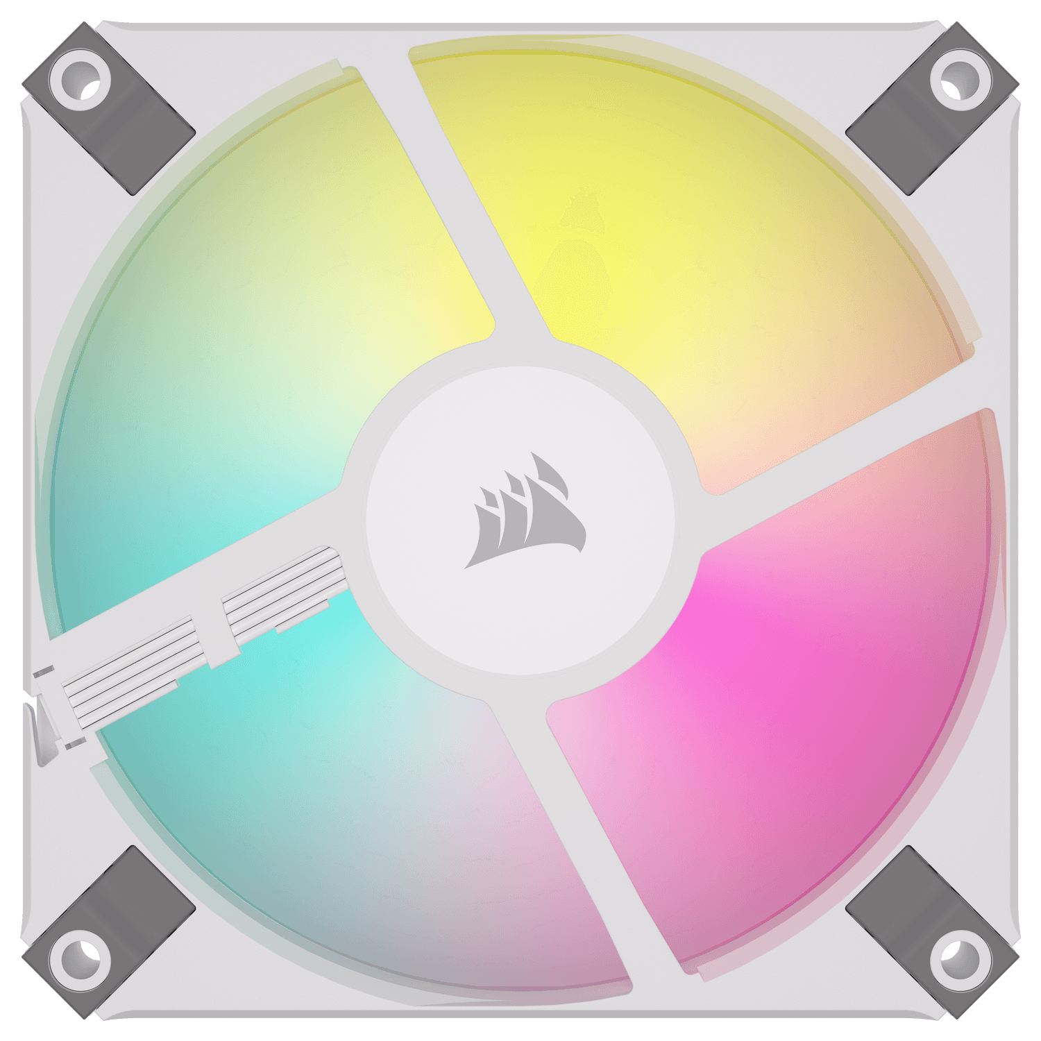 VENTILATOR Corsair, 120 mm 2000 rpm, LED RGB, "CO-9050164-WW" — miniatură