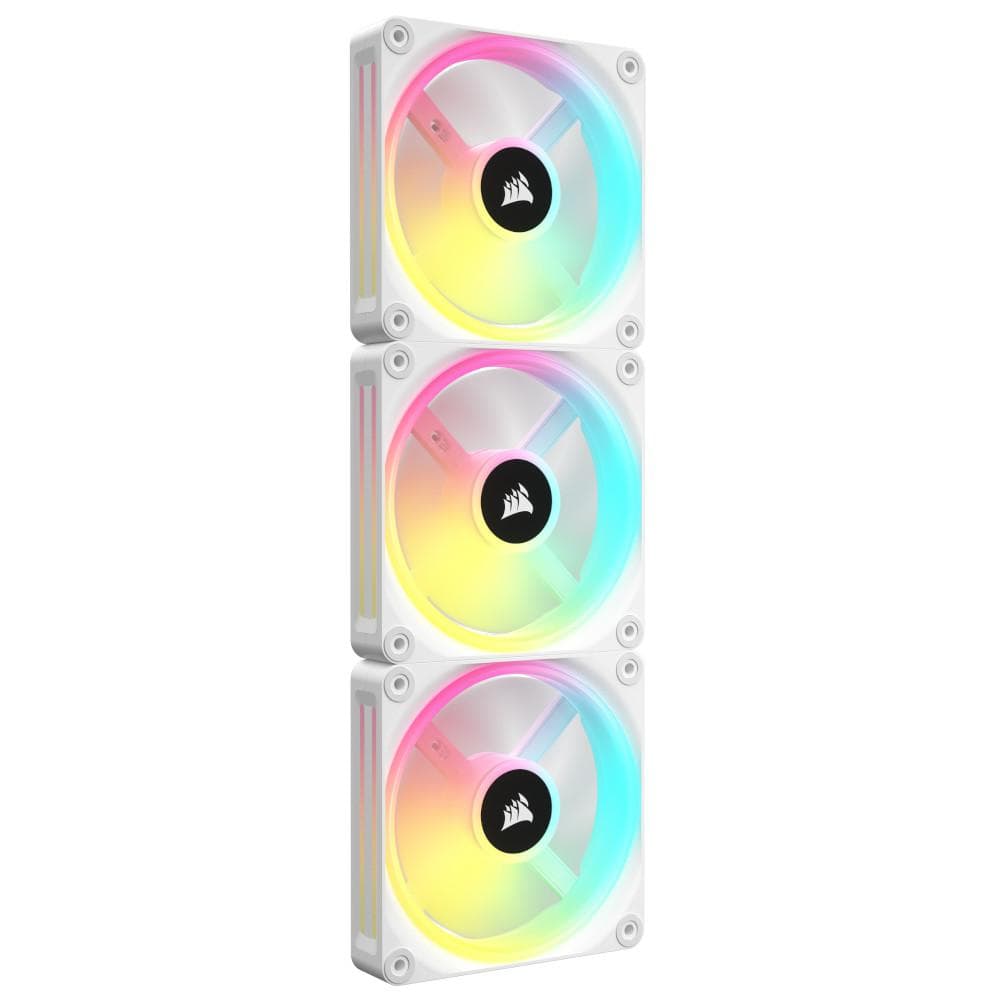 Vent CR iCUE LINK QX120 RGB WHITE TRP "CO-9051006-WW" — miniatură