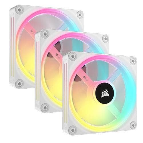 Vent CR iCUE LINK QX120 RGB WHITE TRP "CO-9051006-WW"