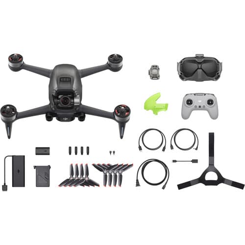 Kit Drona DJI Flash FPV Combo 4K6010km raza trans., auton. 20 min., 795g "CP.FP.00000002.01" — miniatură